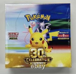 Pokemon TCG 30th Celebration Japanese M6a Booster Box With Shrink UK Seller