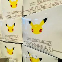 Pokemon TCG Celebrations 25th Anniversary Elite Trainer Box New & Sealed