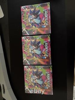 Pokémon TCG Inferno X (m2) Double Japanese Booster Box Bundle set of 3