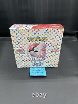 Pokémon TCG Japanese 151 Booster Box Factory sealed With shrink Wrap