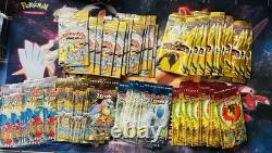 Pokémon TCG Japanese Booster Pack/ Box Lot 99 vintage Opened packs EX BB Cards