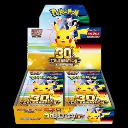 Pokemon TCG MEGA 30th Celebration M6a Booster Box Japanese Authentic New Sealed