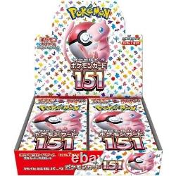 Pokémon TCG S&V 151 5 Five SET sv2a Japanese Booster Boxes NEW SEALED