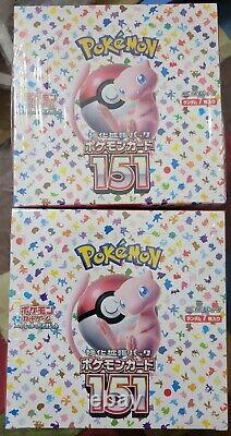 Pokémon TCG Scarlet & Violet 151 Booster Box Japanese Factory Sealed