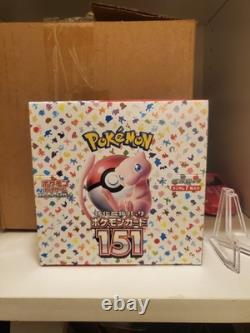 Pokémon TCG Scarlet & Violet Japanese 151 Booster Box Without Shrink