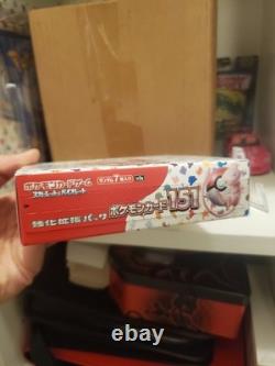 Pokémon TCG Scarlet & Violet Japanese 151 Booster Box Without Shrink
