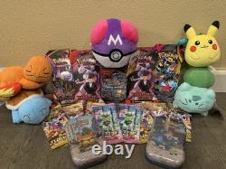 Pokémon TCG Sealed Lot 6x Pokemon TCG Booster Packs 6 + 2x Merchandise Items