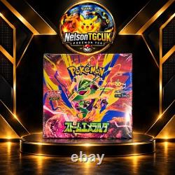 Pokemon TCG Storm Emeralda Japanese Booster Box 30 Packs Factory Sealed