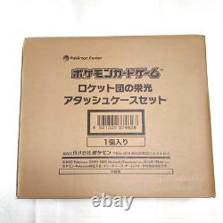Pokemon TCG Team Rocket's Glory Attache Case Set Japanese Factory Sealed