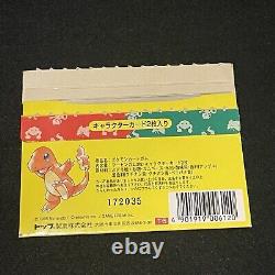 Pokemon Topsun Booster Pack Gum Japanese Card Opened Charizard Venusaur 1995