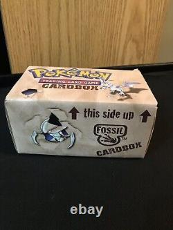 Pokemon WOTC Fossil Art Bundle box! Graded Holo Slab, Vintage Pack & Cards +