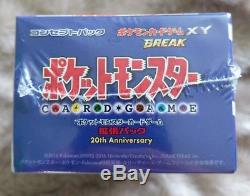 Pokemon XY Break 20th Anniversary CP6 1st Edition Booster Box New Japanese
