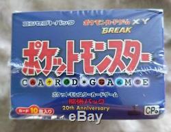 Pokemon XY Break 20th Anniversary CP6 1st Edition Booster Box New Japanese