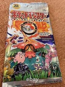 Pokemon XY CP6 20th Anniversary Booster Pack 1st Japanese sealed