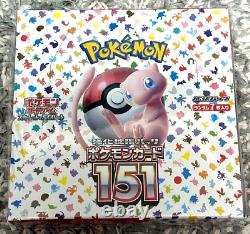 Pokemon card 151 Scarlet & Violet Booster Box sv2a Japanese Factory Sealed New