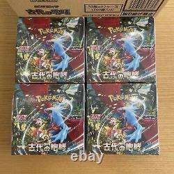 Pokemon card Ancient Roar Japanese Booster Box Factory Sealed Shrink 4box set