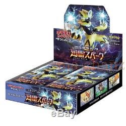 Pokemon card SM7a Thunderclap Spark Booster 1 BOX Japanese