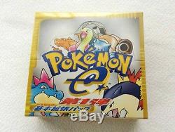 Pokemon e-Card Base Set Booster Box 1st Edition Authentic From Japan Sealed