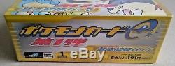 Pokemon e-Card Base Set Booster Box 1st Edition Authentic Rare Sealed From Japan