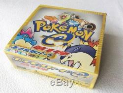 Pokemon e-Card Base Set Booster Box Unopened 1st Edition Authentic Japan Ver. FS
