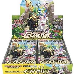 Pre order Pokemon Card Eevee Heroes booster 1box DHL shipping