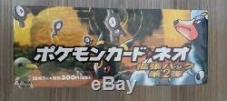 Priced To Sell Pokemon Japanese Neo Discovery 2 Sealed Booster Box 60 Packs