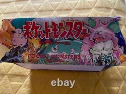 RARE Japanese Base Pokemon Booster Box Empty PLEASE READ