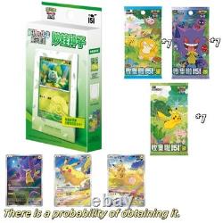 Random Delivery 9 Boxes Pokémon Chinese Exclusive Original Partner Display Gift