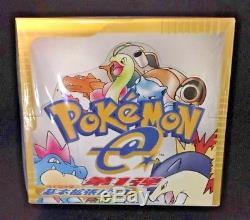 Rare Sealed Pokemon e-Card Base Set Booster Box 1st Edition Authentic From Japan