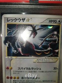Rayquaza Gold Star 1st Psa 10/ Japanese Card / Wizard / Booster Pokemon/ Ex