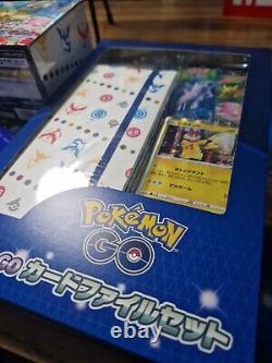 SEALED Pokemon GO Japanese Bundle Special Set Booster Box Card File Promos