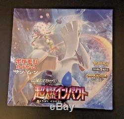 SOLD OUT! Pokemon Sun & Moon Super Burst Impact Booster Sealed Box SM8 Japanese
