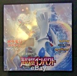 SOLD OUT! Pokemon Sun & Moon Super Burst Impact Booster Sealed Box SM8 Japanese