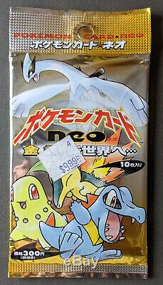 Sealed 1999 Neo Genesis Japanese Booster Pack Vintage Pokemon