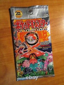 Sealed JAPANESE Pokemon CP6 20th ANNIVERSARY Set Card Booster Pack XY Base BREAK
