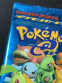 Sealed Japanese McDonald's e-Minimum Pack 2002 Pokemon Cards