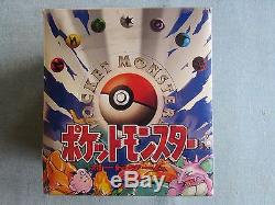 Sealed Japanese Pokemon Card Original Base Set Starter Deck Booster Box