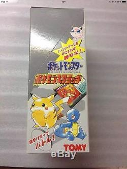 Sealed Unopened Pokemon Japanese 1997 TOMY Rare Scratch booster Box 15 packs