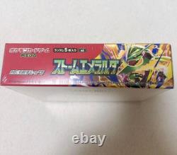 Storm Emeralda Booster Box Japanese withShrink M6 Pokemon Card Worldwide Ship