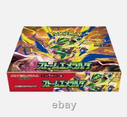 Storm Emeralda Booster Box Japanese withShrink M6 Pokemon Card Worldwide Ship