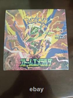 Storm Emeralda Booster Box Pokemon Card Japanese Mega M6 withshrink