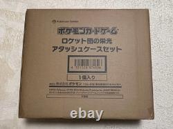 Team Rocket's Glory Attache Case Pokemon Card Japanese Factory Sealed with30 Packs