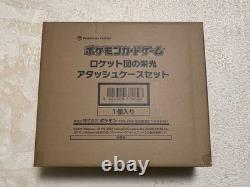 Team Rocket's Glory Attache Case Pokemon Card Japanese Factory Sealed with30 Packs