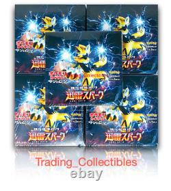 Thunderclap Spark Pokemon Japanese Booster Box USA Seller