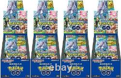 U Pokemon Card Booster Box Pokemon Go 4 Boxes set s10b Japanese with20 promo pack
