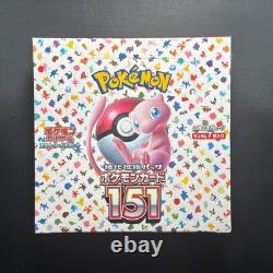 US Seller Pokemon Card 151 SV2a Japanese Booster Box Sealed