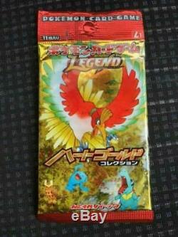 Unopened x9 Pokemon Card Japanese Sealed Booster Pack New Heart Gold 2009