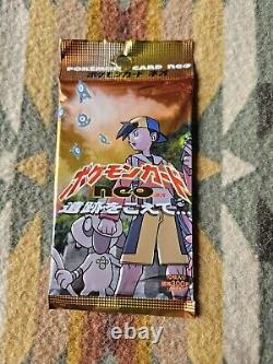 Vintage Pokemon Neo 2 Japanese Booster Pack 1999 Guaranteed Holo Factory Sealed