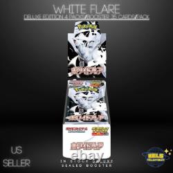 White Flare Booster Box Deluxe IN Stock Japanese Pokemon SV11W Unova